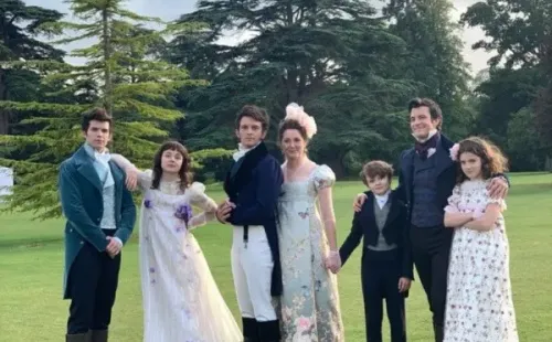 Los hermanos Bridgerton. Foto: (Netflix)