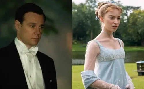 Rupert Evans y Phoebe Dynevor.