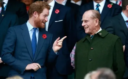 El Príncipe Harry fue el único que pudo cumplir el objetivo de Felipe. Foto: (Getty)