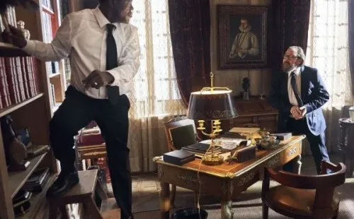 La mansión Pellegrini. Foto: (Netflix)