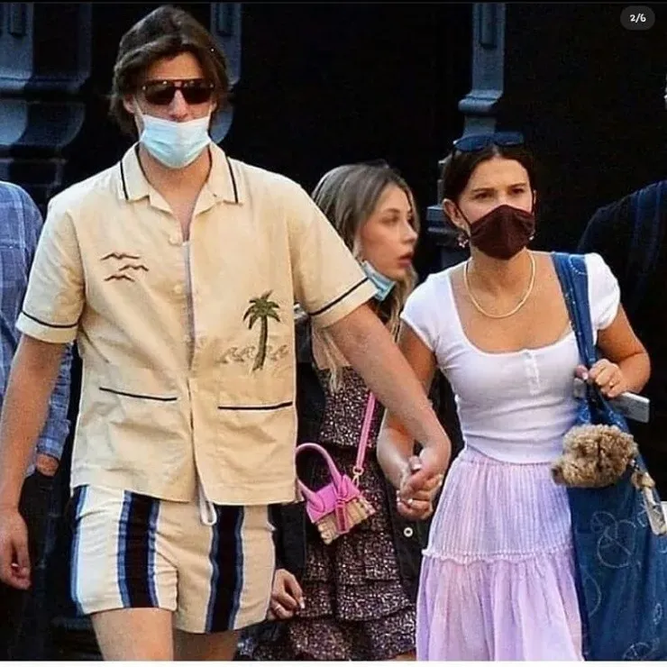 Millie Bobby Brown y Jake Bongiovi