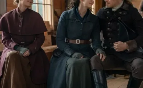 Una de las fotos con las que Starz anunció el fin del rodaje de la temporada 6.