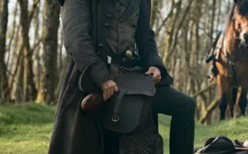 Sam Heughan como Jamie Fraser. Foto: (Starz)