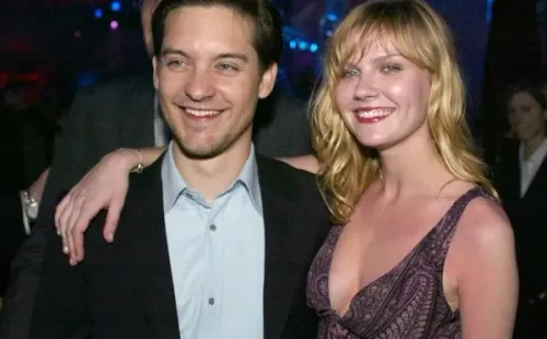 Tobey Maguire y Kristen Dunst. Foto: (Getty)