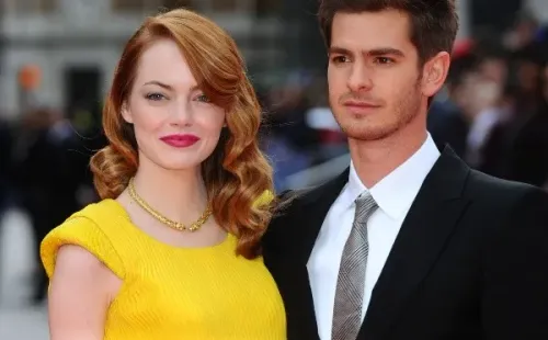 Andrew Garfield y Emma Stone. Foto: (Getty)