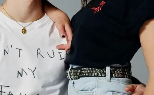 Manu Ríos y Martina Cariddi. Foto: (@manurios)