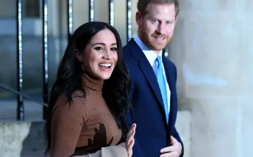 Meghan Markle y el Príncipe Harry. Foto: (Getty)