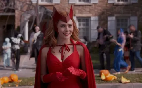 Elizabeth Olsen en WandaVision. Foto: (Disney+)