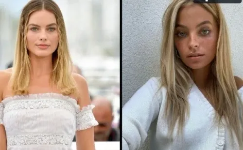 A la izquierda, Margot Robbie, a la derecha, Robyn Nagioff