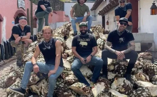 Sam Heughan se podría abrir al tequila.