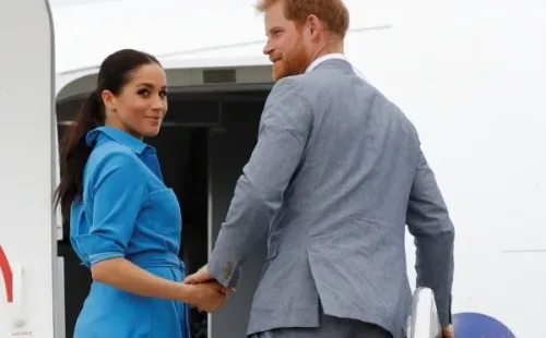 Meghan y Harry le dijeron adiós a la monarquía. Foto: (Getty)