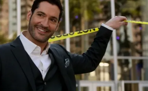Tom Ellis en su papel de Lucifer. Foto: (Netflix)