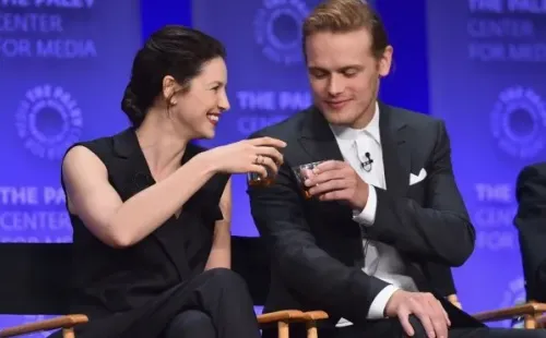 Sam Heughan y Caitriona Balfe son solo amigos. Foto: (Getty)