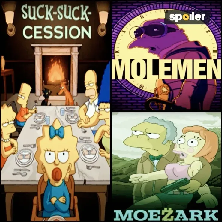 Los Simpson parodian series