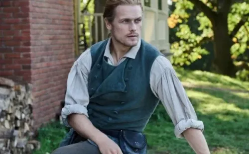Sam Heughan es uno de los actores del momento. Foto: (Starz)