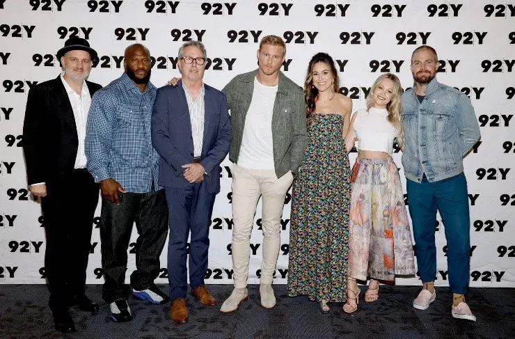 El equipo principal de Heels en una reciente charla sobre la serie (Foto: StarzPlay)