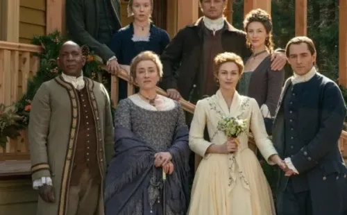 Jamie Fraser se desvive por su familia. Foto: (Starz Play)