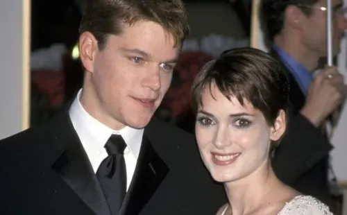 Matt Damon y Winona Ryder.