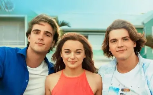 La foto oficial de El Stand de los Besos 3. Foto: (Netflix)