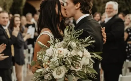 Joel Courtney el día de su casamiento. Foto: (@joel_courtney)