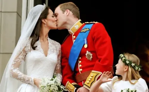 El día de casamiento de Kate Middleton y el Príncipe William. Foto: (Getty)