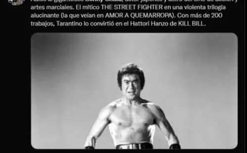 sonny chiba despedido en twitter 1