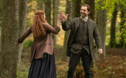Roger y Brianna podrían tomar el protagonismo de Outlander. Foto: (Starz)