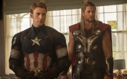 Capitán América y Thor. Foto: (IMDB)