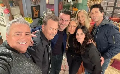 El elenco de Friends. Foto: (HBO Max)