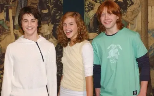 Los protagonistas de Harry Potter. Foto: (Getty)