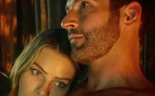 Tom Ellis y Lauren German. Foto: (Netflix)