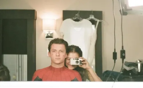 La foto con la que Holland saludó a Zendaya.