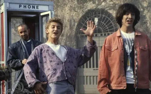 bill and ted george carlin keanu reeves alex winter