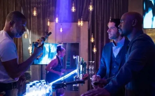 Lucifer, Amenadiel y Dios. Foto: (Netflix)