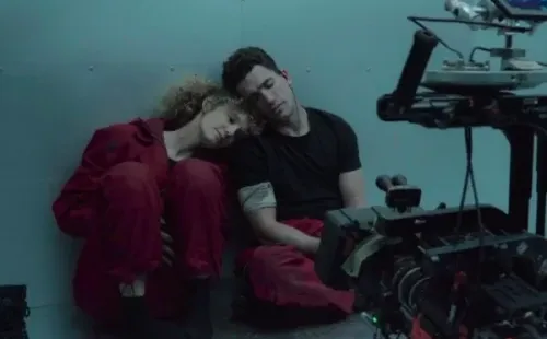 Denver y Estocolmo. Foto: (Netflix)