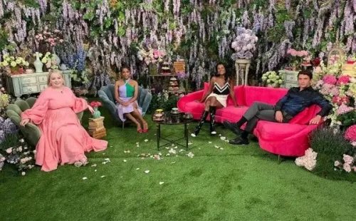 El elenco de Bridgerton en TUDUM. Foto: (Netflix)