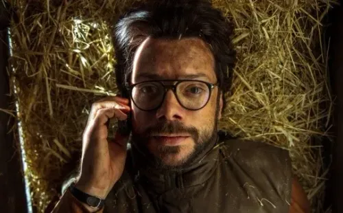 Álvaro Morte en La Casa de Papel. Foto: (Netflix)