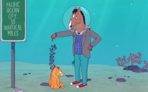 bojack horseman fish out of water netflix