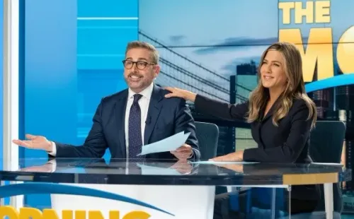 the morning show steve carell jennifer aniston