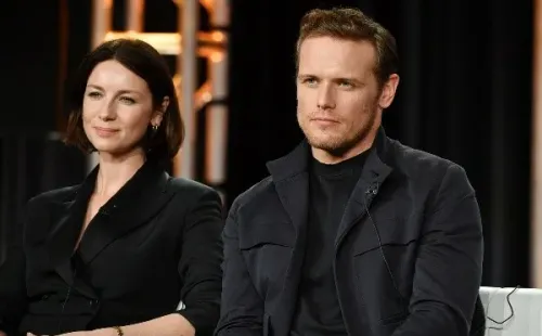 Sam Heughan y Caitriona Balfe. Foto: (Getty)