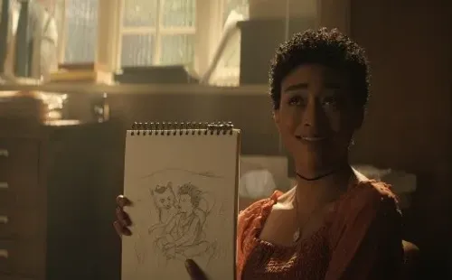Tati Gabrielle es Marienne. Foto: (Netflix)