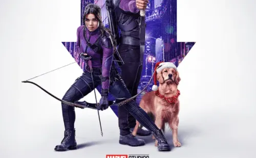 El nuevo póster de Hawkeye. Foto: (Disney Plus)
