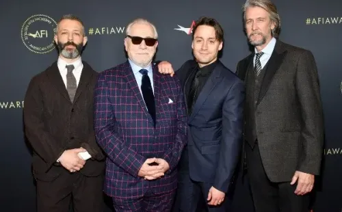 succession jeremy strong brian cox kendall roy logan roy kieran culkin alan ruck