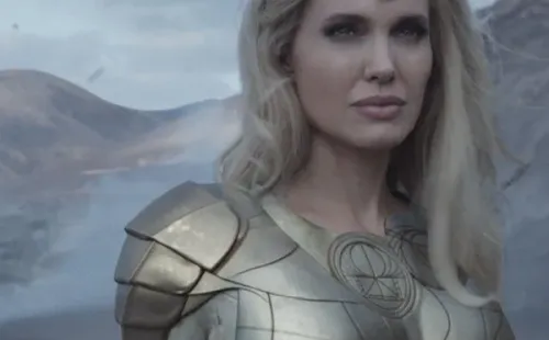 Angelina Jolie en Eternals. Foto: (Marvel)