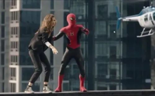 Peter Parker y MJ. Foto: (IMDB)