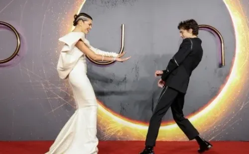 Timothée Chalamet y Zendaya. Foto: (Getty)