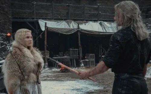 Geralt de Rivia y Ciri. Foto: (Netflix)