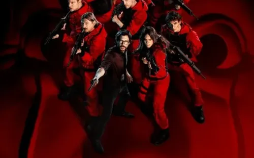 El nuevo póster de La Casa de Papel. Foto: (Netflix)