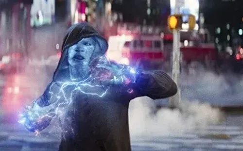 electro jamie foxx spiderman marvel