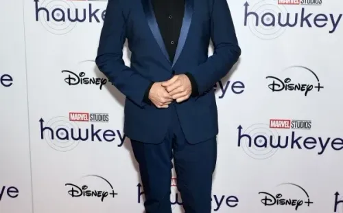 Jeremy Renner en la premiere de Hawkeye. Foto: (Getty)